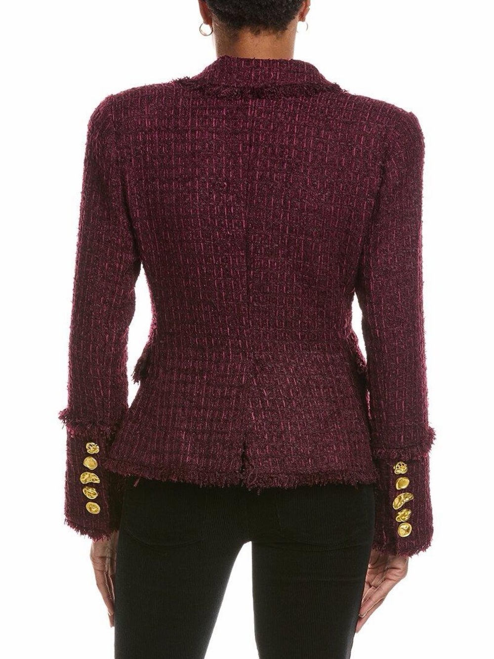 L’AGENCE Kaisley Dark Port Blazer - Picture 2 of 8